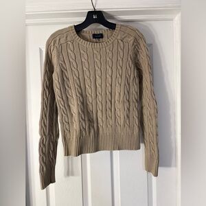 Faconnable Beige Knit Sweater
